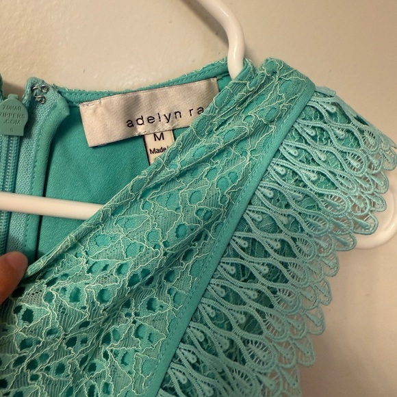 Adelyn Rae Turqouise Dress - Picture 3 of 3